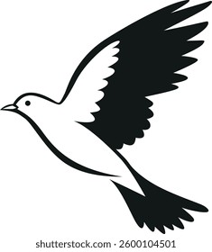  vector illustration of a flying bird design