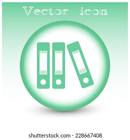 Vector illustration of a folder Vector illustration of a folder 