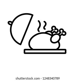 Vector illustration of food icon