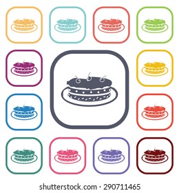 Vector illustration of food icon