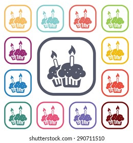 Vector illustration of food icon