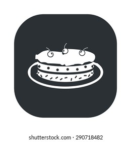 Vector illustration of food icon
