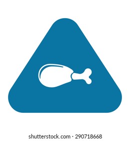 Vector illustration of food icon