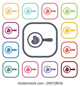 Vector illustration of food icon