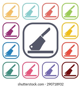 Vector illustration of food icon