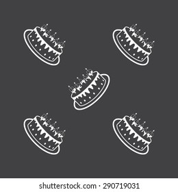 Vector illustration of food icon