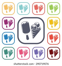 Vector illustration of food icon