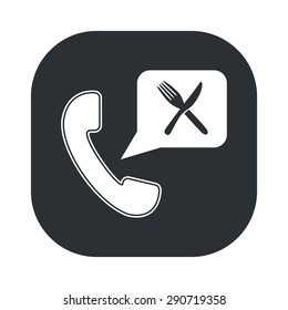 Vector illustration of food icon