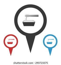Vector illustration of food icon