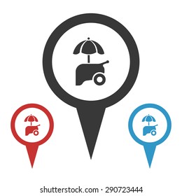 Vector illustration of food icon