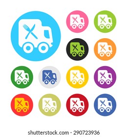 Vector illustration of food icon