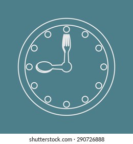 Vector illustration of food icon
