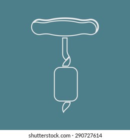 Vector illustration of food icon
