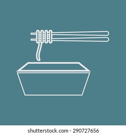 Vector illustration of food icon