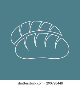 Vector illustration of food icon