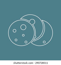 Vector illustration of food icon