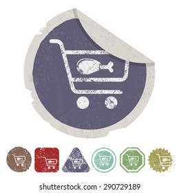 Vector illustration of food icon