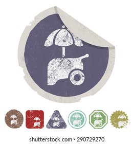 Vector illustration of food icon