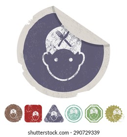 Vector illustration of food icon