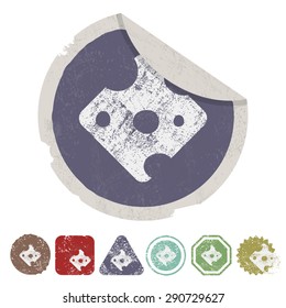 Vector illustration of food icon