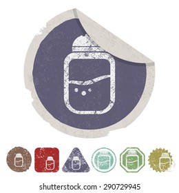 Vector illustration of food icon