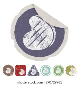 Vector illustration of food icon