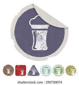 Vector illustration of food icon