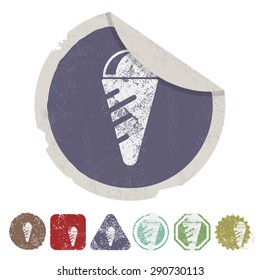 Vector illustration of food icon