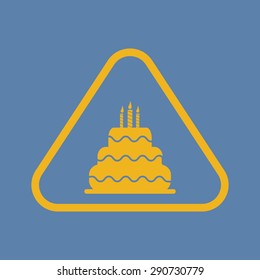 Vector illustration of food icon