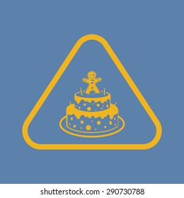 Vector illustration of food icon