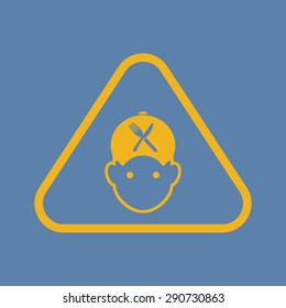 Vector illustration of food icon