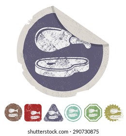 Vector illustration of food icon