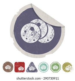 Vector illustration of food icon