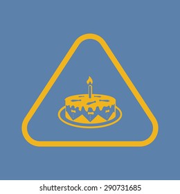 Vector illustration of food icon