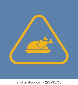 Vector illustration of food icon