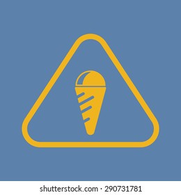 Vector illustration of food icon
