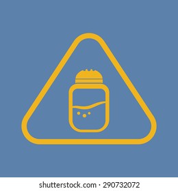 Vector illustration of food icon