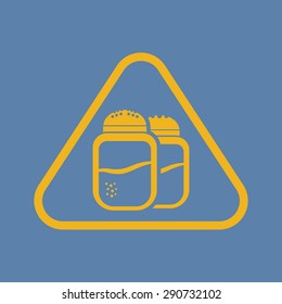 Vector illustration of food icon