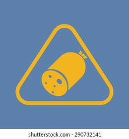 Vector illustration of food icon