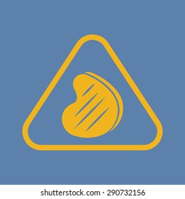 Vector illustration of food icon