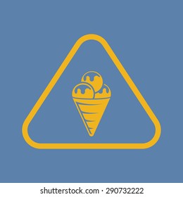 Vector illustration of food icon