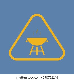 Vector illustration of food icon