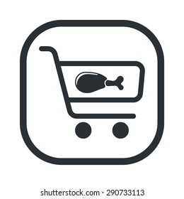 Vector illustration of food icon