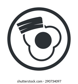 Vector illustration of food icon
