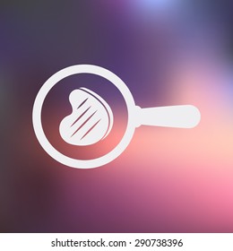 Vector illustration of food icon