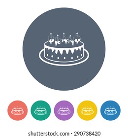 Vector illustration of food icon
