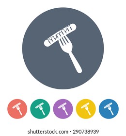 Vector illustration of food icon