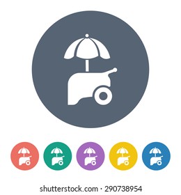 Vector illustration of food icon