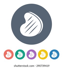 Vector illustration of food icon