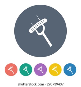 Vector illustration of food icon